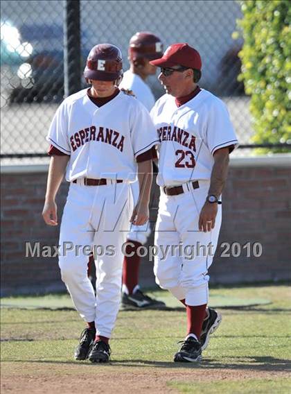 Thumbnail 1 in Salpointe Catholic vs. Esperanza (Diamond Sports National Classic) photogallery.