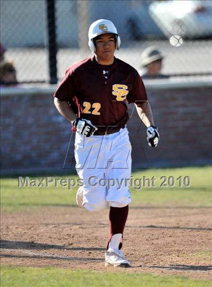 Thumbnail 3 in Salpointe Catholic vs. Esperanza (Diamond Sports National Classic) photogallery.