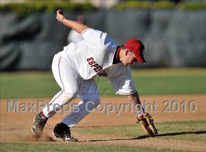 Thumbnail 3 in Salpointe Catholic vs. Esperanza (Diamond Sports National Classic) photogallery.