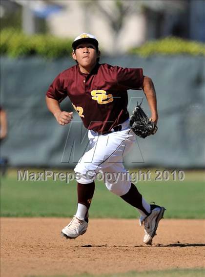 Thumbnail 3 in Salpointe Catholic vs. Esperanza (Diamond Sports National Classic) photogallery.