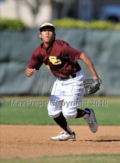 Thumbnail 2 in Salpointe Catholic vs. Esperanza (Diamond Sports National Classic) photogallery.