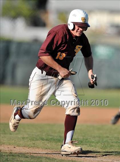 Thumbnail 1 in Salpointe Catholic vs. Esperanza (Diamond Sports National Classic) photogallery.