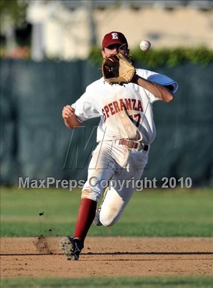 Thumbnail 3 in Salpointe Catholic vs. Esperanza (Diamond Sports National Classic) photogallery.