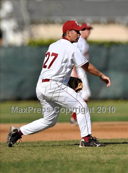 Thumbnail 1 in Salpointe Catholic vs. Esperanza (Diamond Sports National Classic) photogallery.