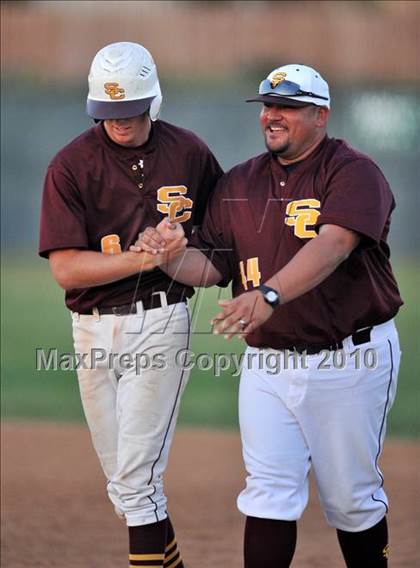 Thumbnail 2 in Salpointe Catholic vs. Esperanza (Diamond Sports National Classic) photogallery.