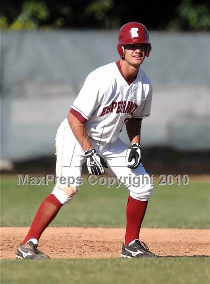 Thumbnail 1 in Salpointe Catholic vs. Esperanza (Diamond Sports National Classic) photogallery.
