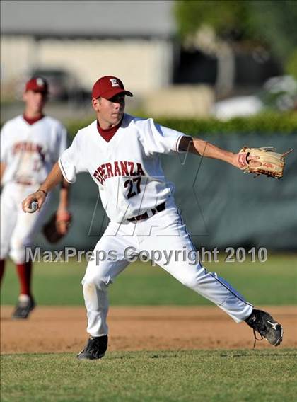 Thumbnail 3 in Salpointe Catholic vs. Esperanza (Diamond Sports National Classic) photogallery.