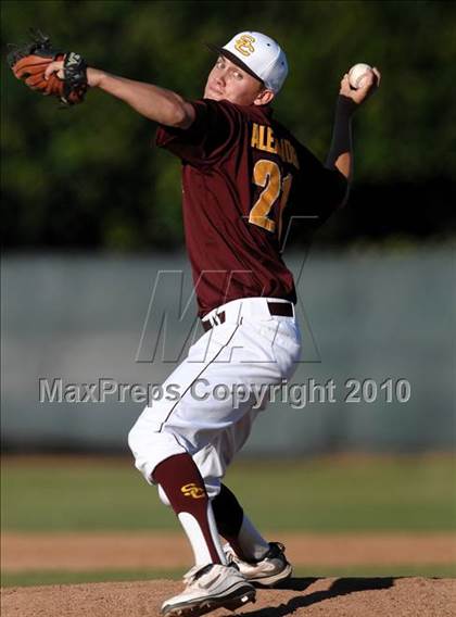 Thumbnail 1 in Salpointe Catholic vs. Esperanza (Diamond Sports National Classic) photogallery.