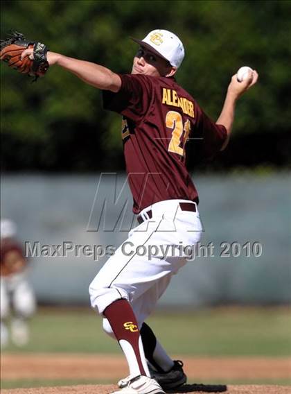 Thumbnail 3 in Salpointe Catholic vs. Esperanza (Diamond Sports National Classic) photogallery.