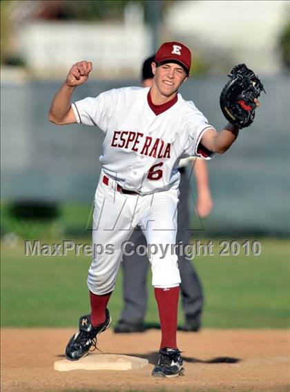 Thumbnail 2 in Salpointe Catholic vs. Esperanza (Diamond Sports National Classic) photogallery.