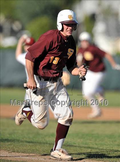 Thumbnail 2 in Salpointe Catholic vs. Esperanza (Diamond Sports National Classic) photogallery.