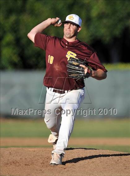 Thumbnail 1 in Salpointe Catholic vs. Esperanza (Diamond Sports National Classic) photogallery.