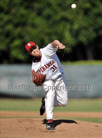 Thumbnail 2 in Salpointe Catholic vs. Esperanza (Diamond Sports National Classic) photogallery.
