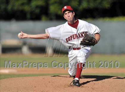 Thumbnail 2 in Salpointe Catholic vs. Esperanza (Diamond Sports National Classic) photogallery.