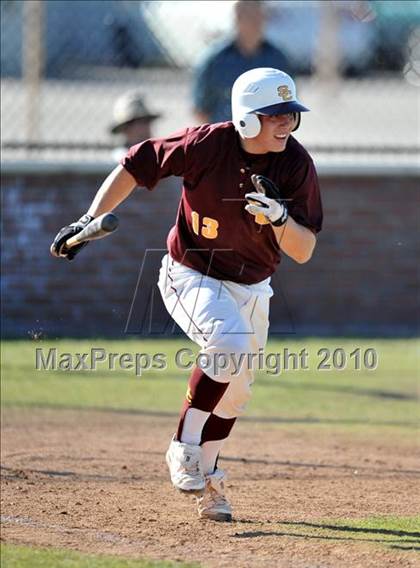 Thumbnail 2 in Salpointe Catholic vs. Esperanza (Diamond Sports National Classic) photogallery.