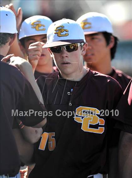 Thumbnail 2 in Salpointe Catholic vs. Esperanza (Diamond Sports National Classic) photogallery.