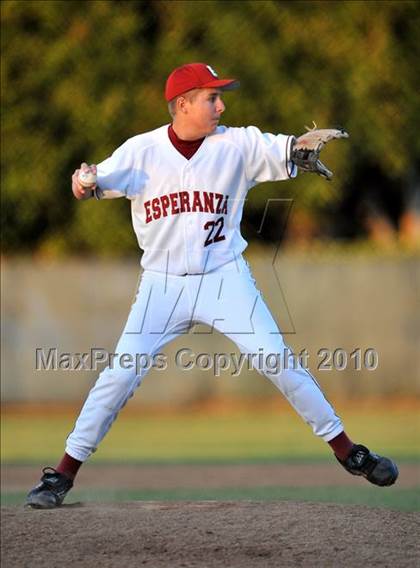 Thumbnail 2 in Salpointe Catholic vs. Esperanza (Diamond Sports National Classic) photogallery.