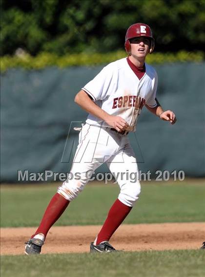 Thumbnail 1 in Salpointe Catholic vs. Esperanza (Diamond Sports National Classic) photogallery.