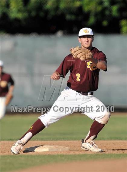 Thumbnail 1 in Salpointe Catholic vs. Esperanza (Diamond Sports National Classic) photogallery.