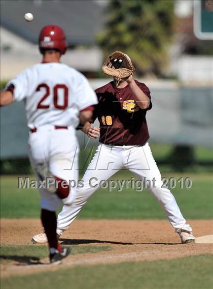 Thumbnail 1 in Salpointe Catholic vs. Esperanza (Diamond Sports National Classic) photogallery.