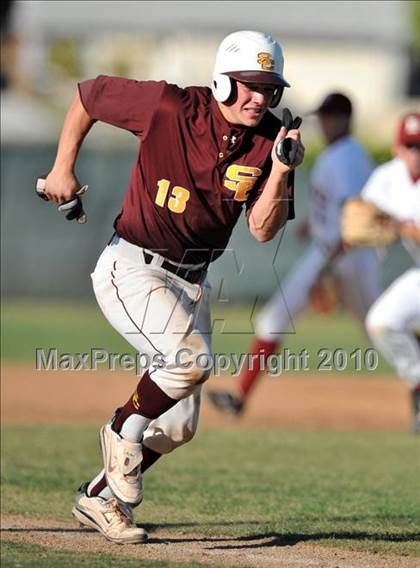 Thumbnail 2 in Salpointe Catholic vs. Esperanza (Diamond Sports National Classic) photogallery.