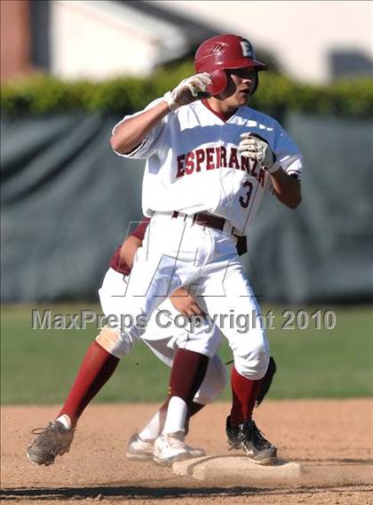 Thumbnail 2 in Salpointe Catholic vs. Esperanza (Diamond Sports National Classic) photogallery.