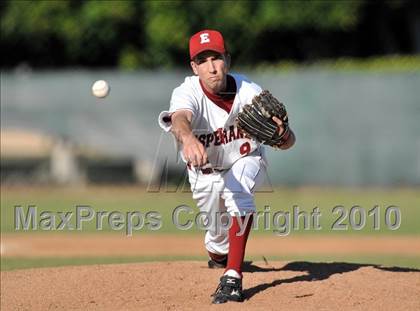 Thumbnail 1 in Salpointe Catholic vs. Esperanza (Diamond Sports National Classic) photogallery.