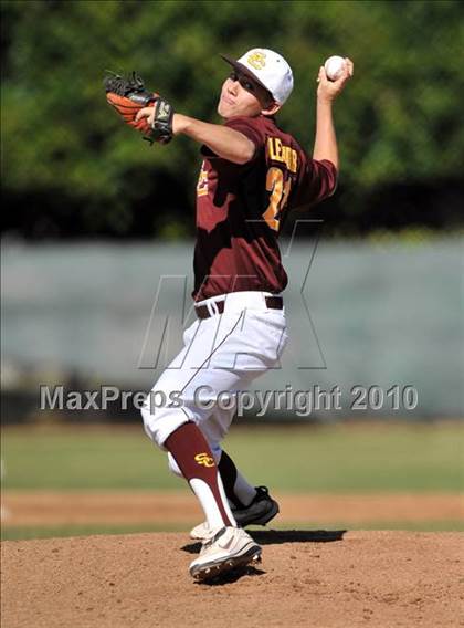 Thumbnail 2 in Salpointe Catholic vs. Esperanza (Diamond Sports National Classic) photogallery.