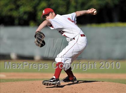 Thumbnail 1 in Salpointe Catholic vs. Esperanza (Diamond Sports National Classic) photogallery.