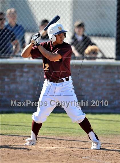 Thumbnail 2 in Salpointe Catholic vs. Esperanza (Diamond Sports National Classic) photogallery.