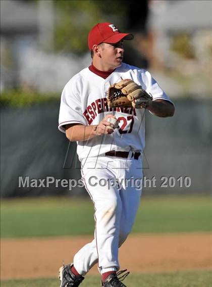 Thumbnail 3 in Salpointe Catholic vs. Esperanza (Diamond Sports National Classic) photogallery.