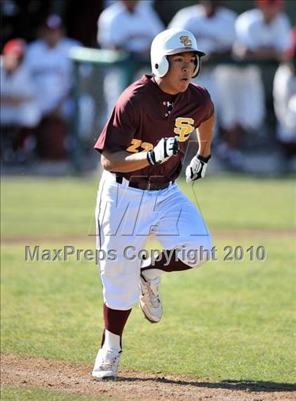 Thumbnail 2 in Salpointe Catholic vs. Esperanza (Diamond Sports National Classic) photogallery.