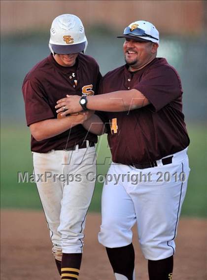 Thumbnail 3 in Salpointe Catholic vs. Esperanza (Diamond Sports National Classic) photogallery.
