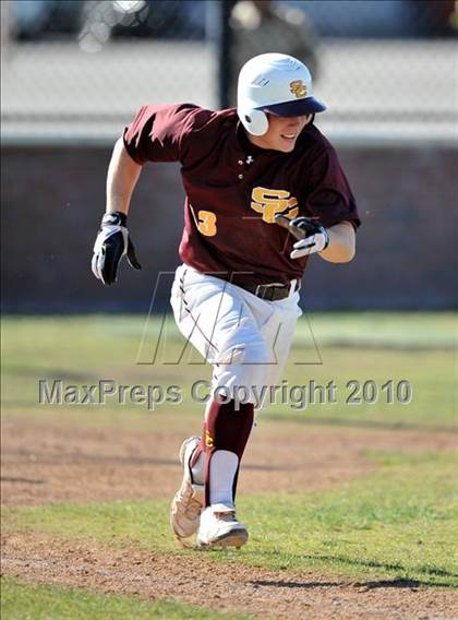 Thumbnail 2 in Salpointe Catholic vs. Esperanza (Diamond Sports National Classic) photogallery.