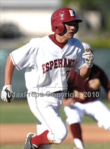 Thumbnail 1 in Salpointe Catholic vs. Esperanza (Diamond Sports National Classic) photogallery.