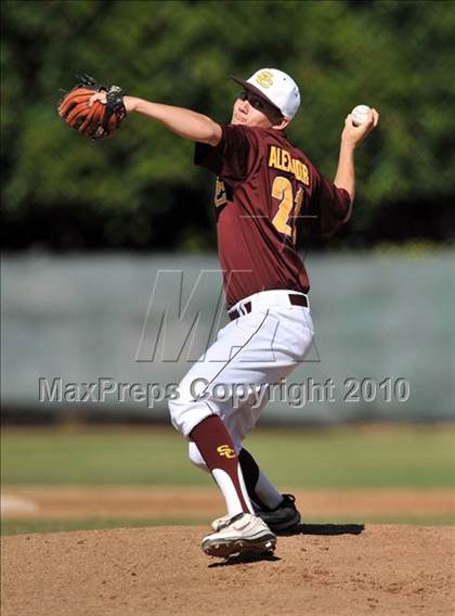 Thumbnail 3 in Salpointe Catholic vs. Esperanza (Diamond Sports National Classic) photogallery.