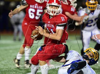Thumbnail 1 in Brookfield vs. Berlin (CIAC Class M-Large Final) photogallery.