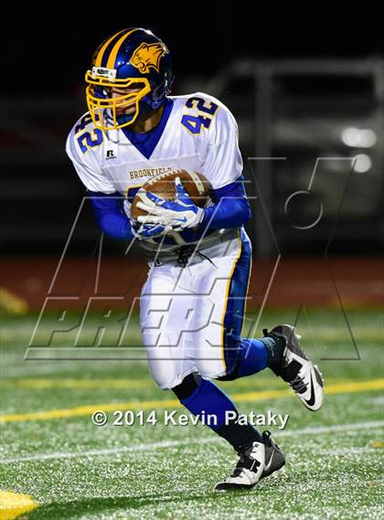 Thumbnail 1 in Brookfield vs. Berlin (CIAC Class M-Large Final) photogallery.