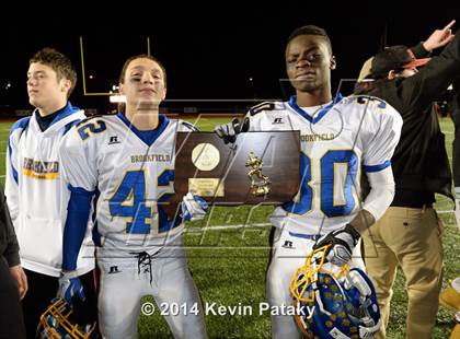 Thumbnail 2 in Brookfield vs. Berlin (CIAC Class M-Large Final) photogallery.