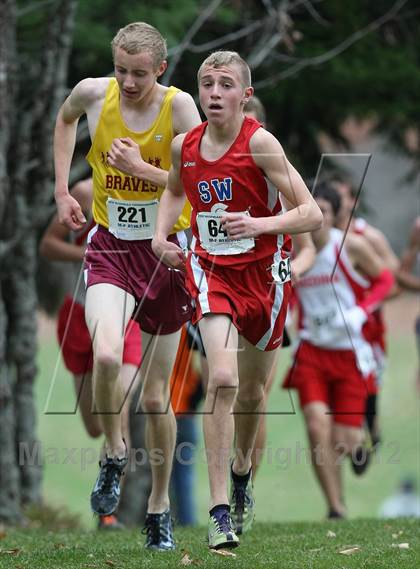 Thumbnail 3 in NYSPHSAA Cross Country Championships (Boys Class C) photogallery.