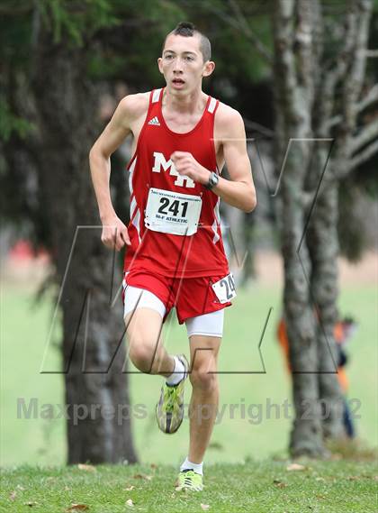 Thumbnail 3 in NYSPHSAA Cross Country Championships (Boys Class C) photogallery.