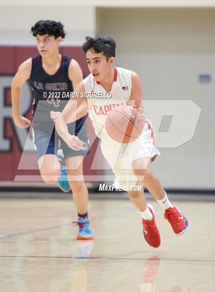 Thumbnail 3 in Sacramento Adventist vs. La Quinta (Rancho Mirage Holiday Invitational) photogallery.