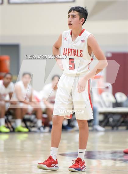 Thumbnail 3 in Sacramento Adventist vs. La Quinta (Rancho Mirage Holiday Invitational) photogallery.