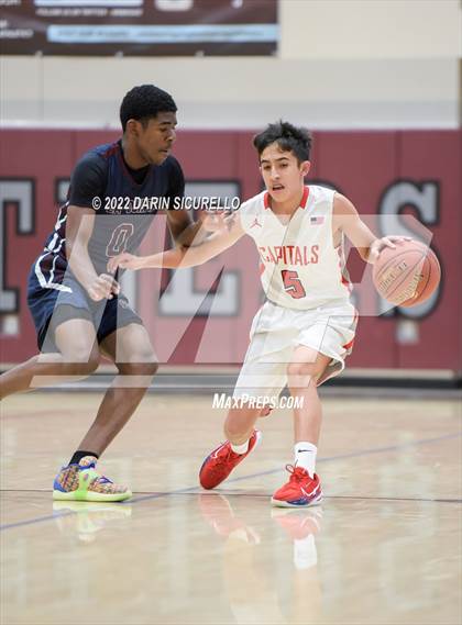 Thumbnail 2 in Sacramento Adventist vs. La Quinta (Rancho Mirage Holiday Invitational) photogallery.