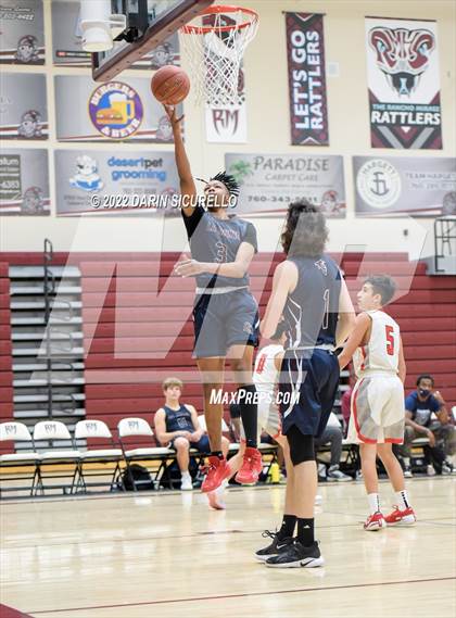 Thumbnail 3 in Sacramento Adventist vs. La Quinta (Rancho Mirage Holiday Invitational) photogallery.