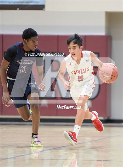 Thumbnail 1 in Sacramento Adventist vs. La Quinta (Rancho Mirage Holiday Invitational) photogallery.