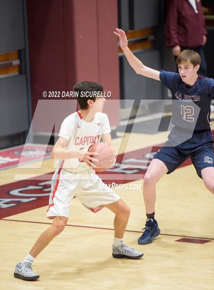 Thumbnail 3 in Sacramento Adventist vs. La Quinta (Rancho Mirage Holiday Invitational) photogallery.