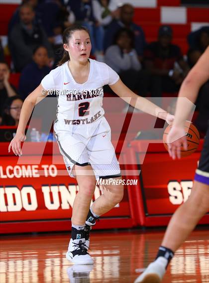 Thumbnail 2 in Valencia vs. Harvard-Westlake (Battle at the Beach) photogallery.