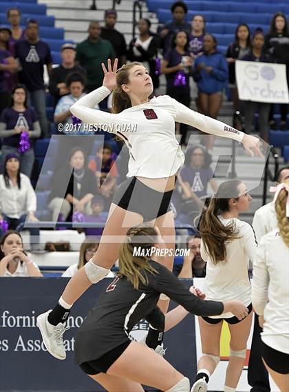 Thumbnail 2 in Archer School for Girls vs. Foothill Tech (CIF SS D7 Final) photogallery.