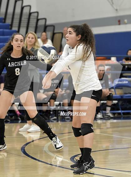 Thumbnail 2 in Archer School for Girls vs. Foothill Tech (CIF SS D7 Final) photogallery.